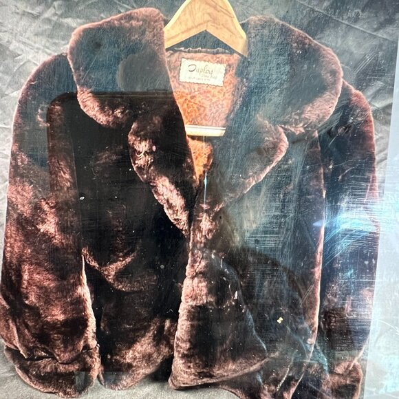 “Duplers Fine Furs Salt Lake City “ Real Mink Fur Jacket Size Medium - Picture 5 of 5